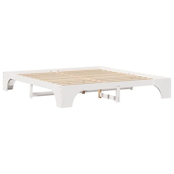 vidaXL Estructura de cama 180 x 200 cm Madera de pino macizo