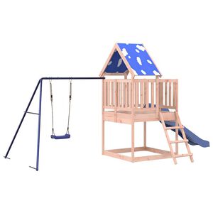 vidaXL Parque infantil de exterior madera maciza Douglas3156935