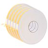 vidaXL Cinta de espuma autoadhesiva 5 uds. Blanco 20mm x 10m Espuma CR