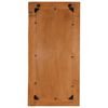 vidaXL Espejo de pared de madera maciza reciclada 60x120 cm