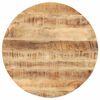 vidaXL Superficie de mesa redonda madera maciza de mango 15-16 mm 70cm