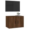 vidaXL Mueble para TV de pared roble marr&oacute;n 57x34,5x40 cm