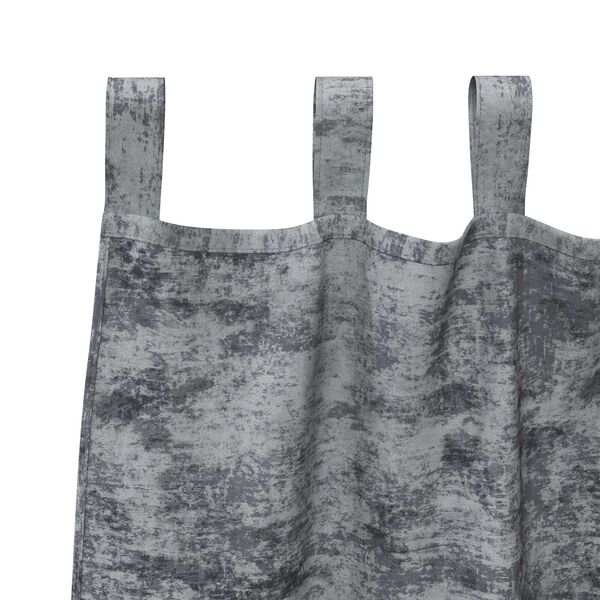 vidaXL Cortinas de Terciopelo 2 pcs Gris plata 260 x 140 cm Terciopelo