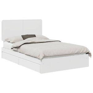 vidaXL Cama con almacenamiento 120 x 190 cm Madera de ingenier&iacute;a