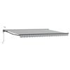 vidaXL Toldo Retr&aacute;ctil El&eacute;ctrico Antracita y 4,5 x 3,5 m