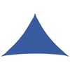 vidaXL Toldo Vela Azul 7 x 5 x 5 m HDPE