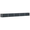 vidaXL Jardinera Antracita 480 x 50 x 45 cm Acero Galvanizado