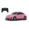 JAMARA Coche teledirigido VW Beetle rosa 1:24