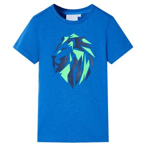 vidaXL Camiseta infantil azul 104