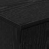 vidaXL Mesa Auxiliar Roble Negro 35,5 x 35 x 40 cm