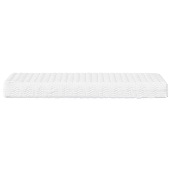 vidaXL Colchón de espuma dureza H2 H3 blanco 80x210 cm