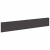 vidaXL Borde de C&eacute;sped 10 uds. 100 x 18 cm Acero Negro