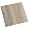 vidaXL Tableros de Suelo Color madera 5,11 m&sup2; 55 uds. PVC