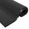 vidaXL Felpudo Antracita y Negro 120 x 350 cm Polipropileno y vinilo