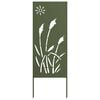 vidaXL Pantalla de Privacidad para Jard&iacute;n Verde oliva 50 x 140 cm