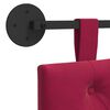 vidaXL Cabecera Colgante Rojo vino 170 x 55 x 7 cm Terciopelo