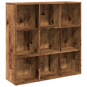 vidaXL Estanter&iacute;a madera envejecida 98x29x97,5 cm
