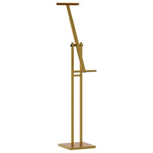 vidaXL Pantallas de Feria 2 pcs Dorado 26,5 x 26,5 x 127 cm Acero