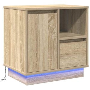 vidaXL Armario de Noche Roble Sonoma 50 x 34,5 x 50 cm.