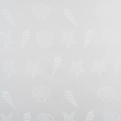 vidaXL Persiana enrollable de ducha estrella de mar 140x240 cm