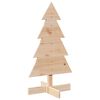 vidaXL &Aacute;rbol de Navidad de madera de adorno madera maciza pino 80 cm