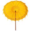 vidaXL Parasol Balin&eacute;s Amarillo 215 x 215 x 260 cm Algod&oacute;n
