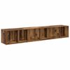 vidaXL Conjunto de mueble de TV 2 uds. Madera envejecida