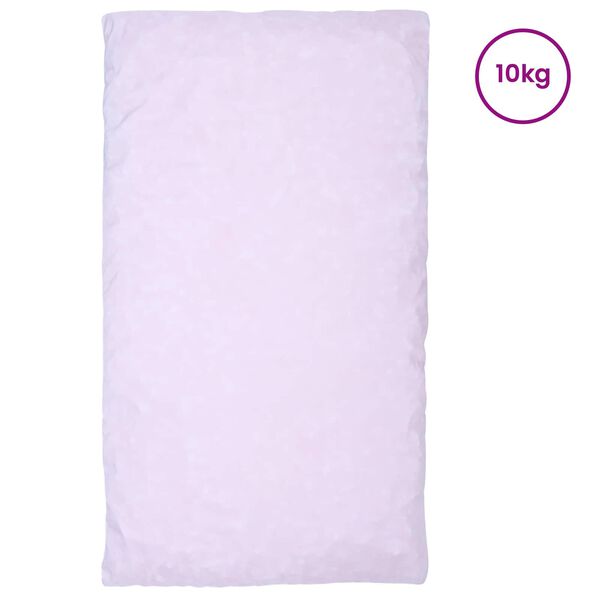 vidaXL Relleno de espuma triturada Rosa 10 kg Poliuretano