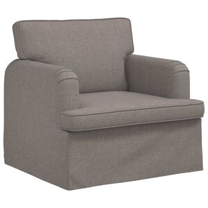 vidaXL Sof&aacute; Taup&eacute; 84 x 80 x 85 cm tela