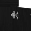 vidaXL Juego de Muebles de Baño 2 pcs Roble Negro 90 x 38.5 x 46 cm