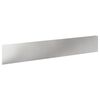 vidaXL Borde de C&eacute;sped 30 uds. 100 x 18 cm Acero Plateado