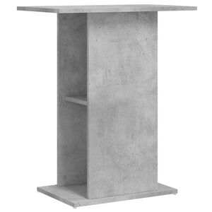 vidaXL Soporte para acuario de hormig&oacute;n gris 60,5x36x72,5 cm de madera sint&eacute;tica