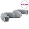 vidaXL Conducto de escape PVC 6 m &Oslash;15 cm
