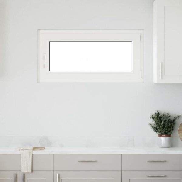 vidaXL Ventana de s&oacute;tano "RISOR" 100x50 cm oscilobatiente DIN derecha antracita
