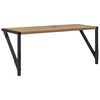 vidaXL Estanter&iacute;as de pared 2 pcs Roble artesanal 60 x 25 x 25,5 cm