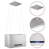 vidaXL Campana extractora colgante t&aacute;ctil LCD acero inoxidable 55 cm