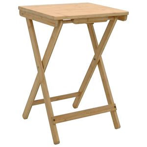 vidaXL Mesa de Cocina Manual Natural 40 x 30 x 53,5 cm Bamb&uacute;