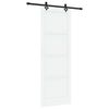 vidaXL Puerta Corredera ORKDAL 83 x 232 cm Madera de Pino Maciza