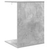 vidaXL Mesa lateral Gris Concreto 45 x 40 x 62,5 cm