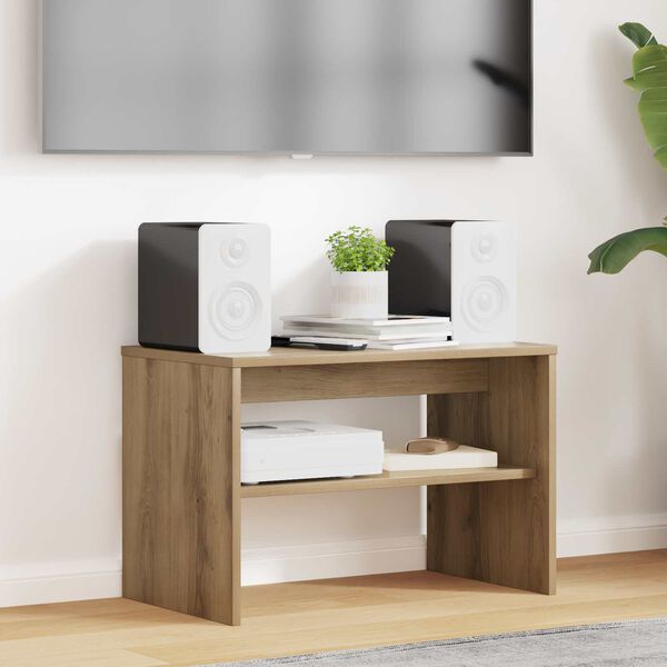 vidaXL Mueble de TV Roble artesanal 60 x 35 x 40 cm
