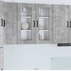 vidaXL Mueble de Cocina Kalmar Gris Concreto 40 x 31 x 80 cm