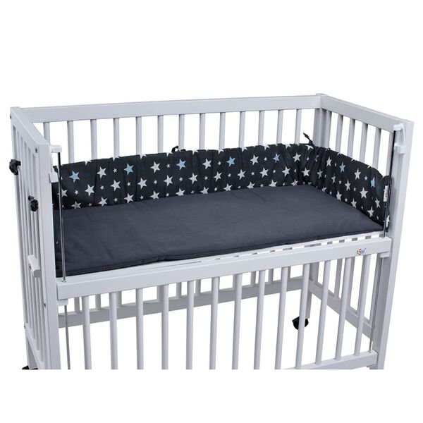 tiSsi Nido con incrustaci&oacute;n cuna de noche Sophie estrella antracita