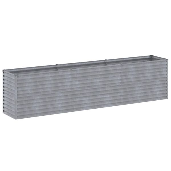 vidaXL Jardinera elevada 291x50x69 cm Acero Corten