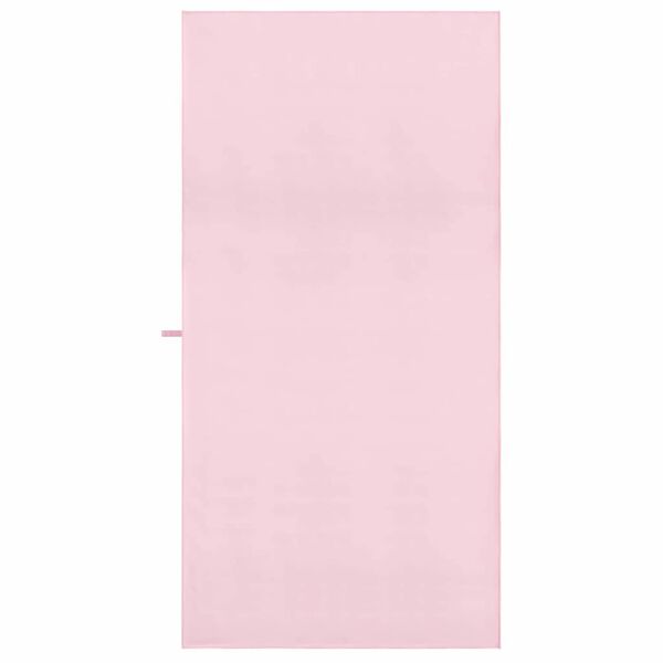 vidaXL Toallas Deportivas 2 pcs Rosa 180 x 90 cm Poli&eacute;ster y Poliamida