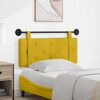 vidaXL Cabecera Colgante Amarillo 110 x 55 x 5 cm Terciopelo