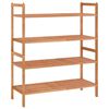 vidaXL Zapateros madera maciza nogal 2 unidades 69x27x41 cm