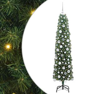 vidaXL &Aacute;rbol de Navidad artificial Verde 180 cm PVC, Acero y Pl&aacute;stico