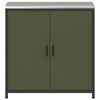 vidaXL Almacenamiento de cocina Verde Oliva 60 x 50 x 92 cm Acero