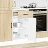 vidaXL Mueble bajo de cocina Lucca roble sonoma