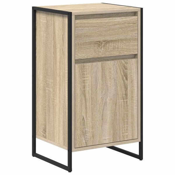 vidaXL Vitrina Sonoma 81 x 36 x 150.5 cm Madera contrachapada